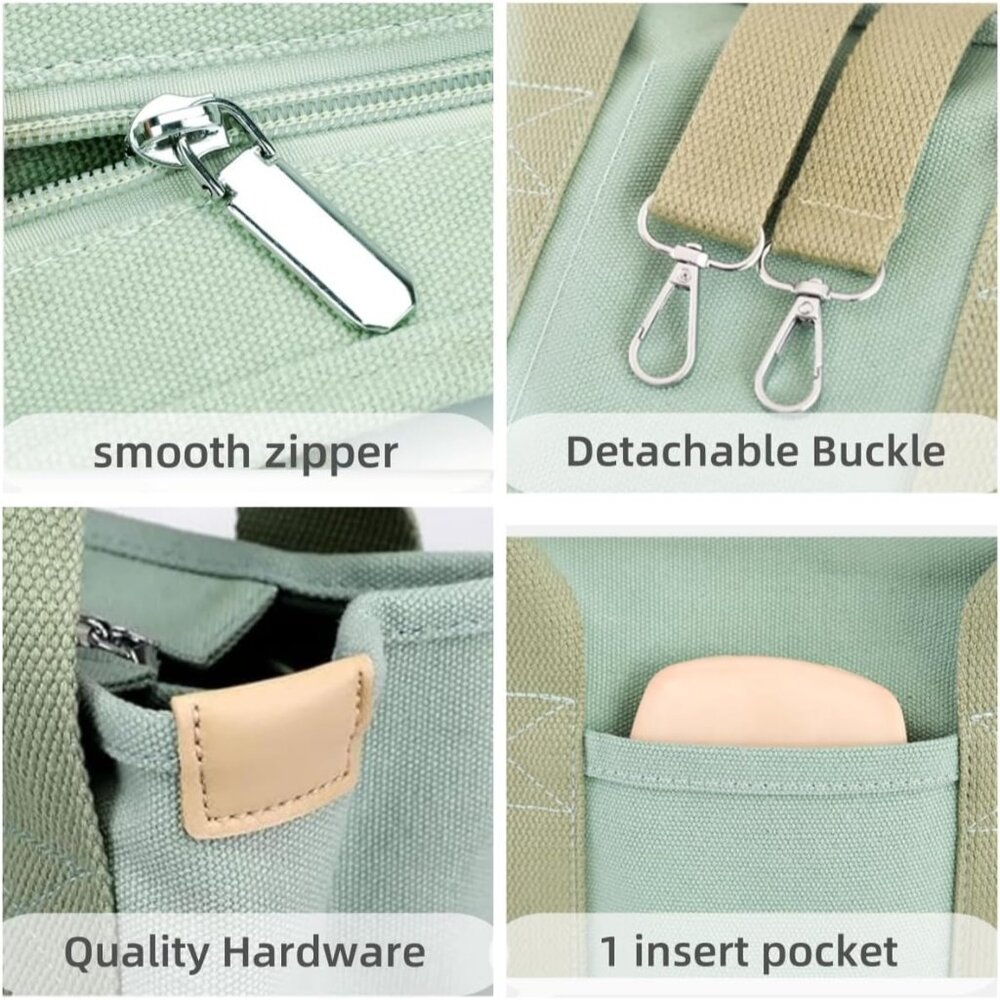 Versatile Small Tote Bag With Adjustable Strap - … - image 5